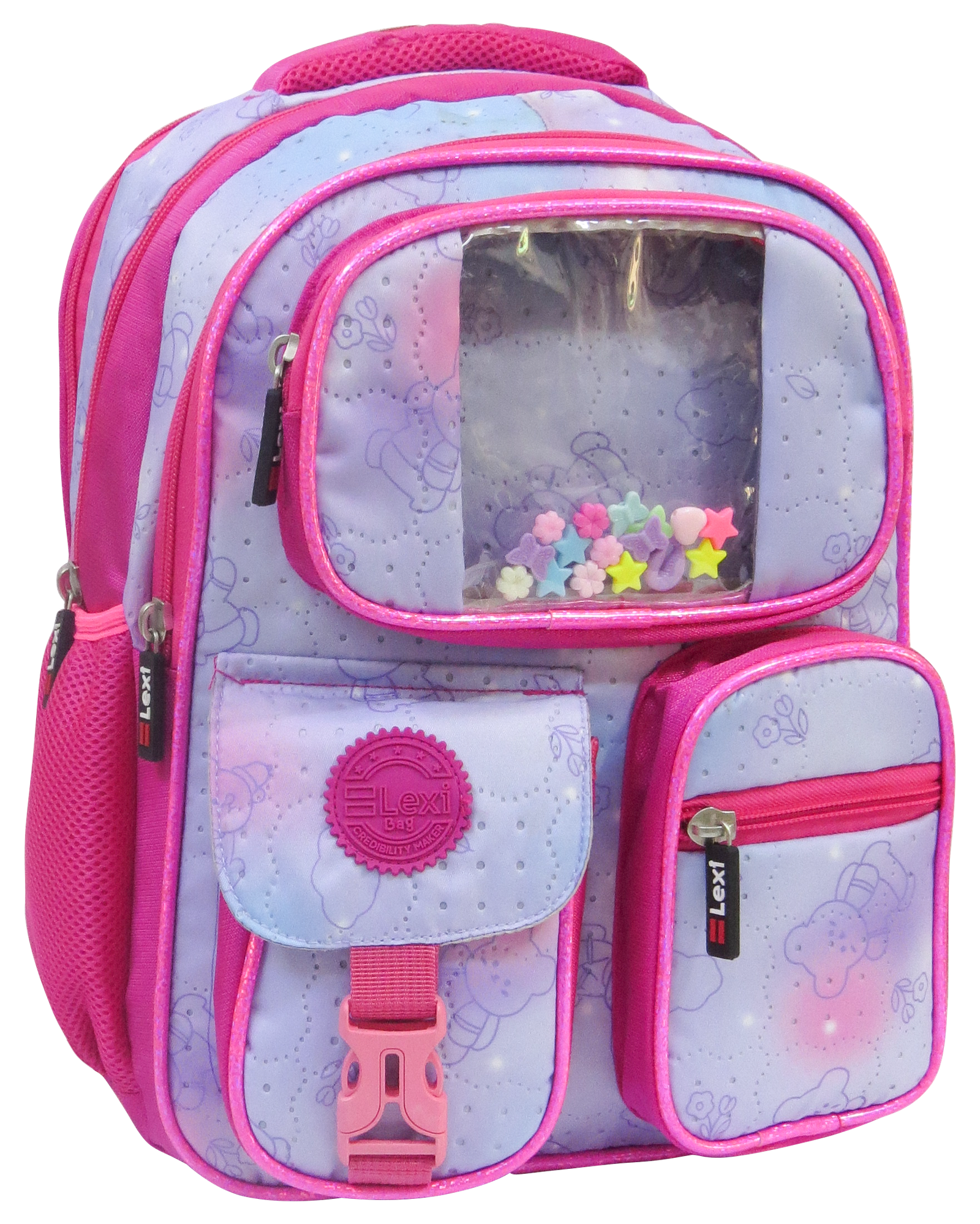 ليكسي حقيبة مدرسية قياس 16