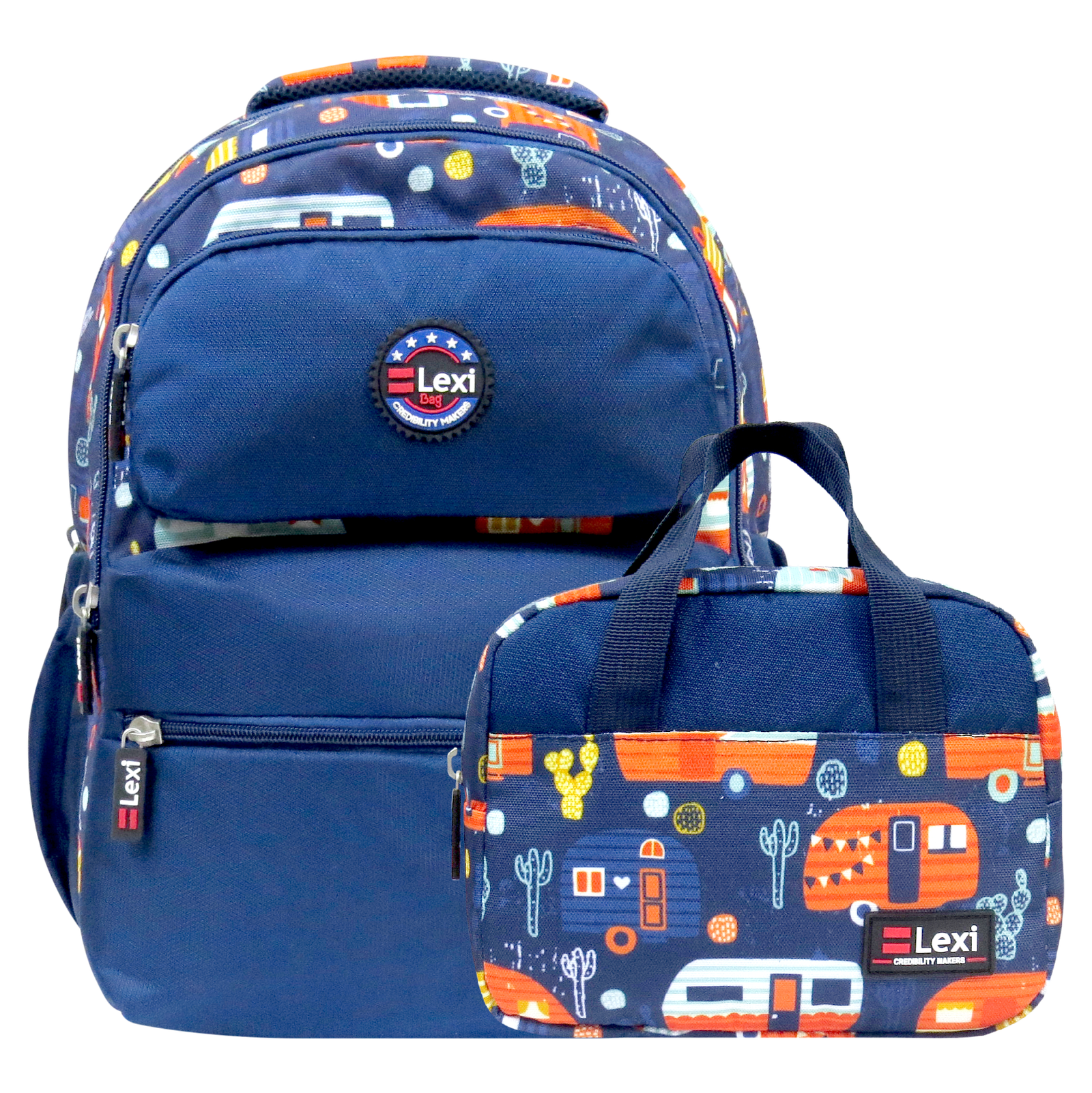 ليكسي حقيبة مدرسية قياس 17