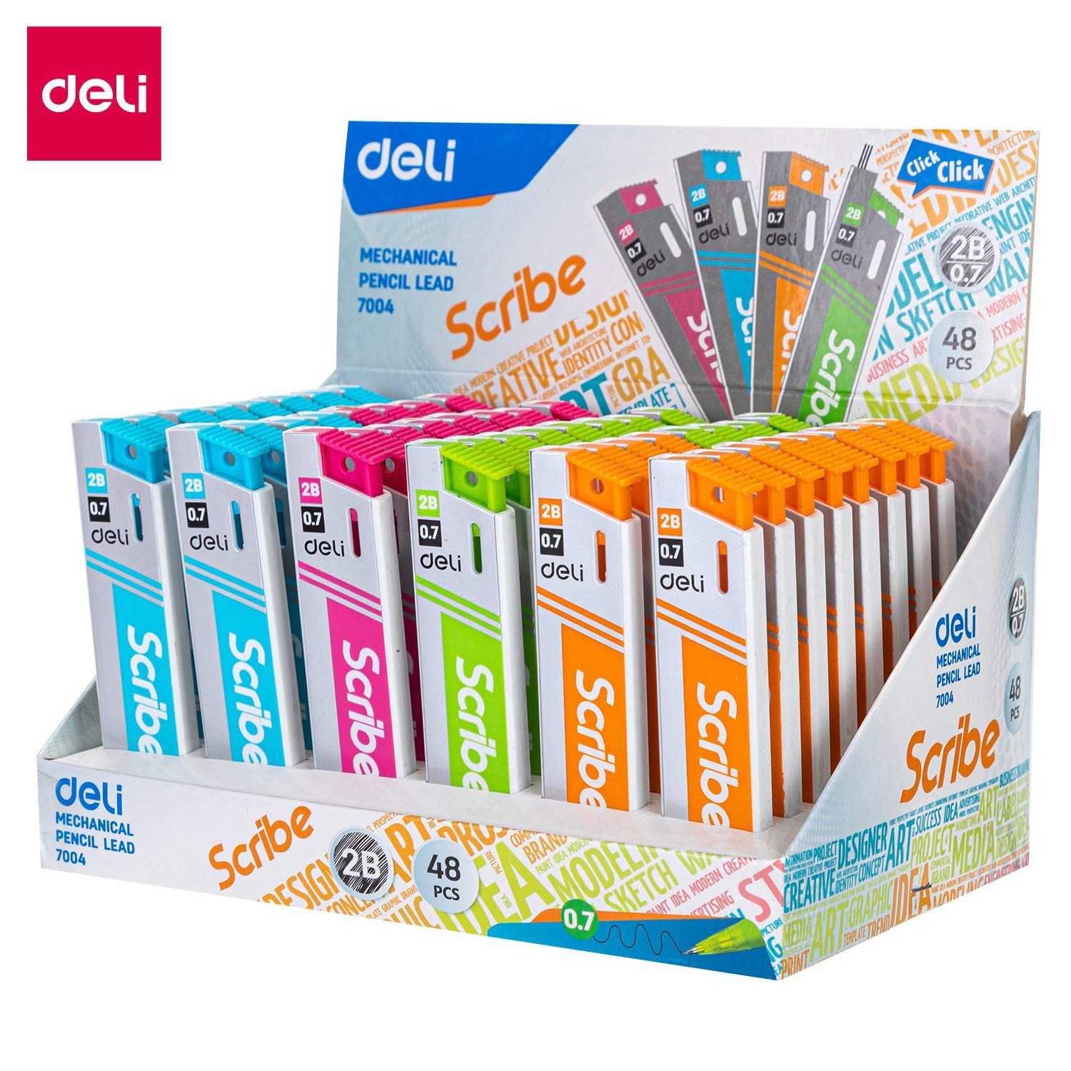 1 ديلي غيار قلم رصاص كباس 0.7 - E7004