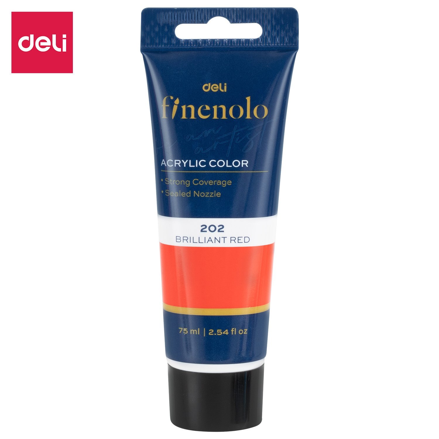 ديلي عصارة تلوين سائل أكريليك - 75 مل - أحمر لامع - EC75-BE