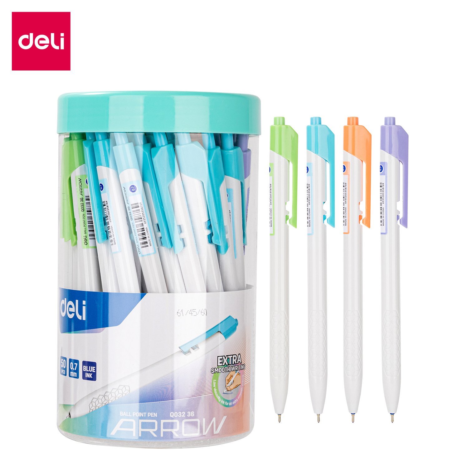 ديلي قلم حبر جل كباس - ازرق EQ03236