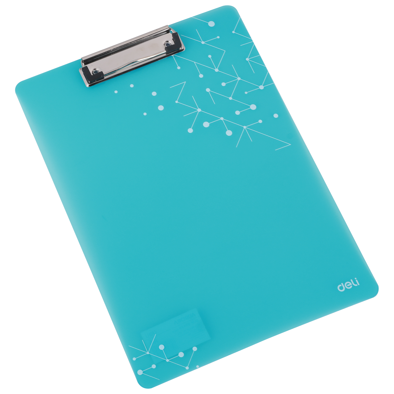 ديلي مسند ورق بلاستيك - علاقة معدن - قياس - A4 ازرق EF75632