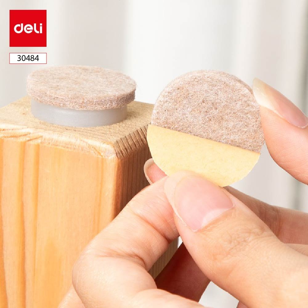 ديلي لواصق حماية أثاث دائرية - قطر 2.8 سم - سماكة 4 مم - بيج - E30484