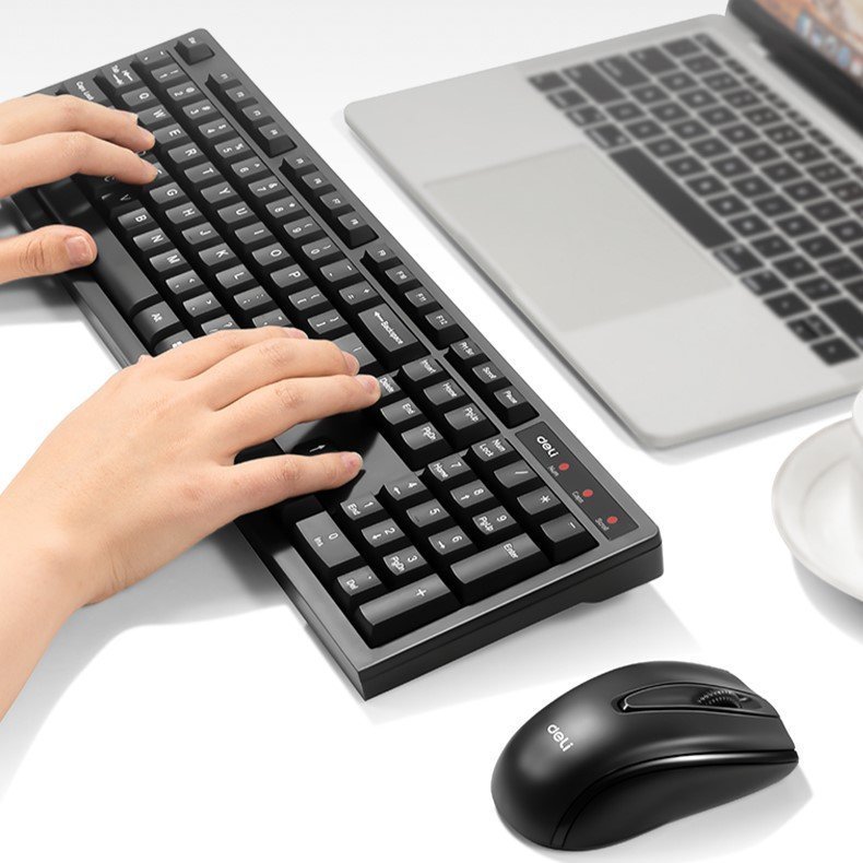 ديلي مجموعة لوحة مفاتيح لاسلكية + ماوس - 3729ES