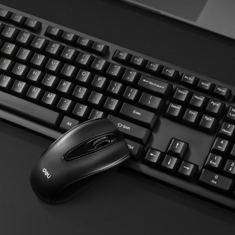 ديلي مجموعة لوحة مفاتيح لاسلكية + ماوس - 3729ES