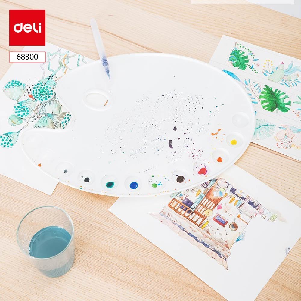 ديلي مزاجة - 12 لون - أبيض - E68300