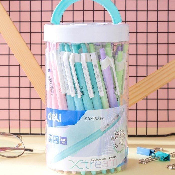 ديلي قلم حبر جل كباس - ازرق EQ03236