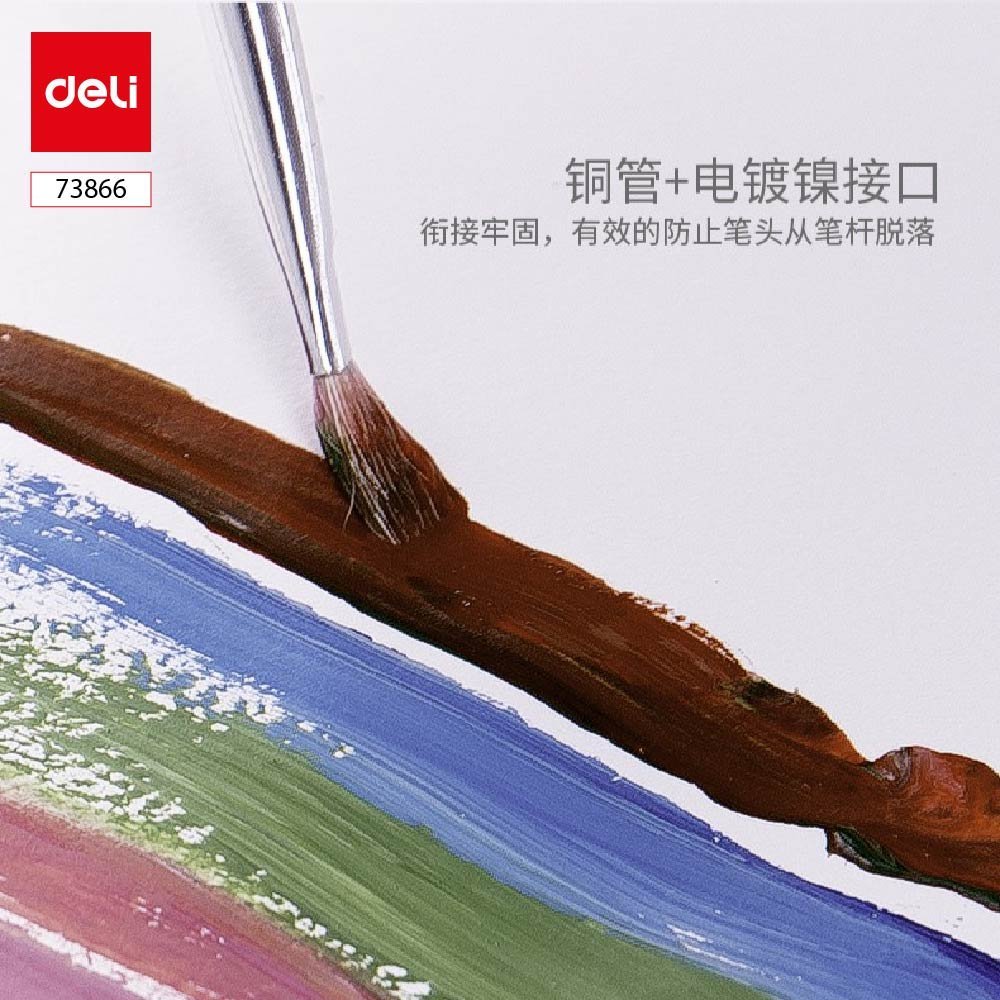 ديلي مجموعة فرشاة ألوان غواش - رأس مستدير - أزرق - E73866