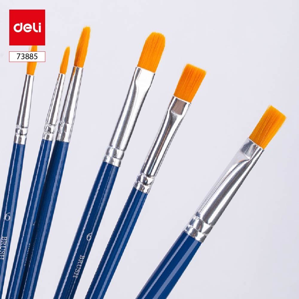 ديلي مجموعة فرشاة ألوان مائية - رأس مستدير - أزرق - E73885