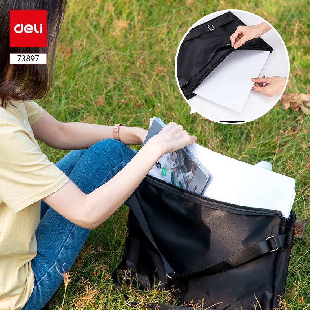 ديلي حقيبة لأدوات الرسم - 8K - اسود - E73897