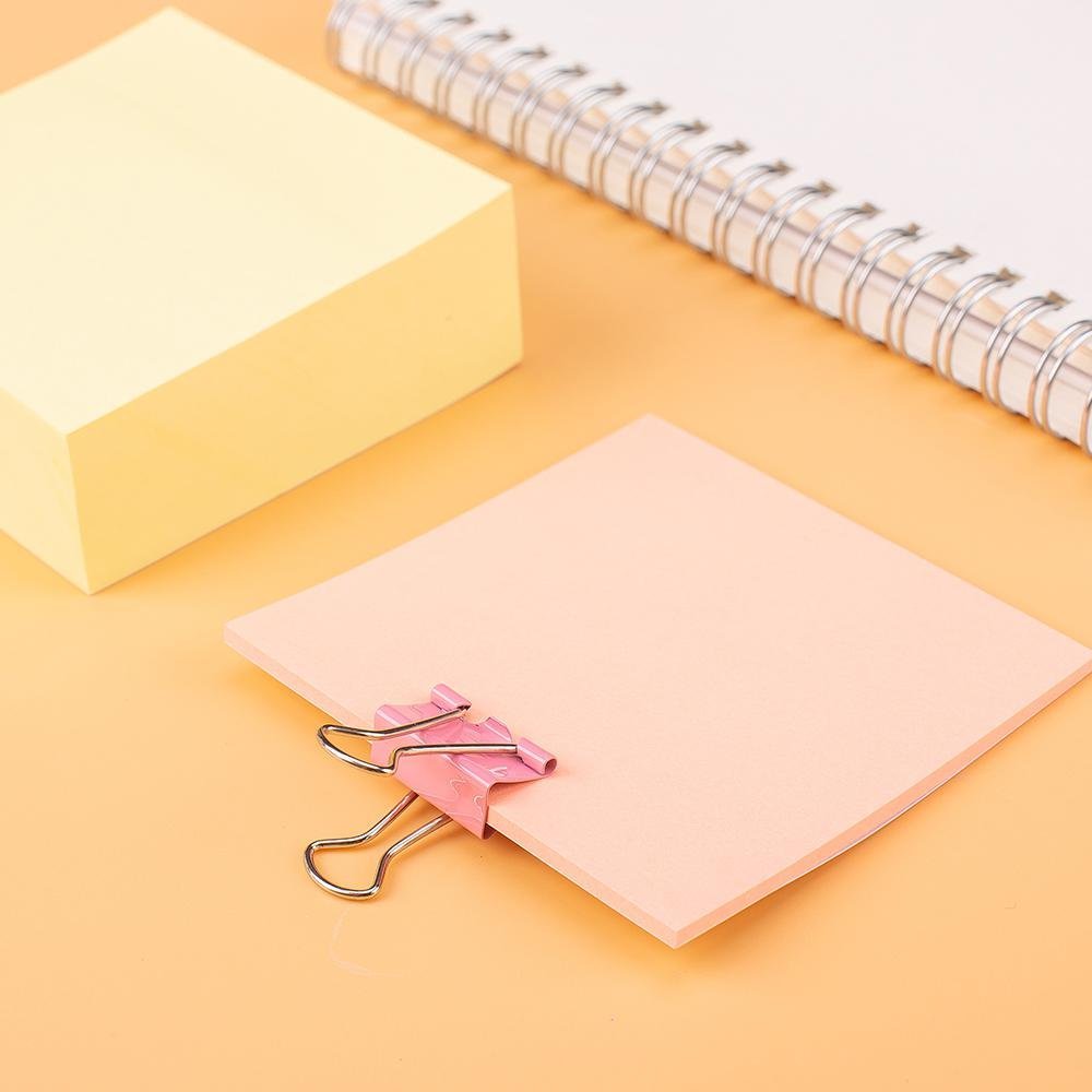 ديلي ملقط ورق - نمرة 5 - 19 مم -أحمر أصفر أخضر أزرق - E8555C