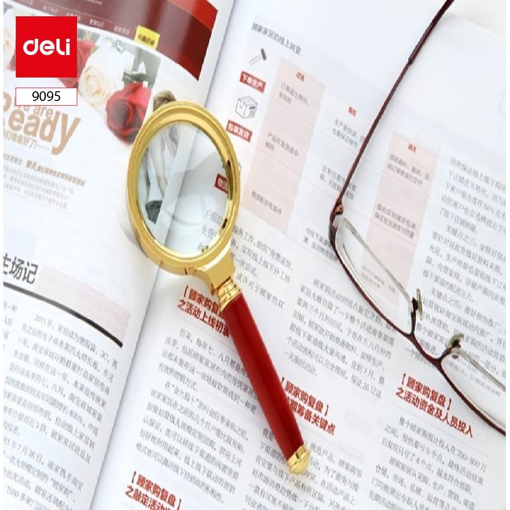 ديلي عدسة مكبرة - (5) مرات - 47 مم - ذهبي - E9095