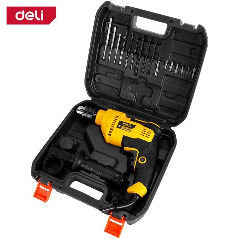 ديلي طقم مثقاب - 650 واط - 13 مم - أصفر -DC180