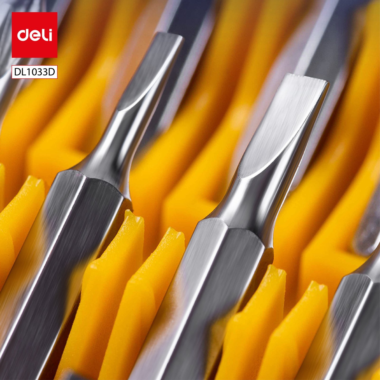 ديلي مجموعة مفكات براغي دقيقة - 33 قطعة / المجموعة - DL1033D