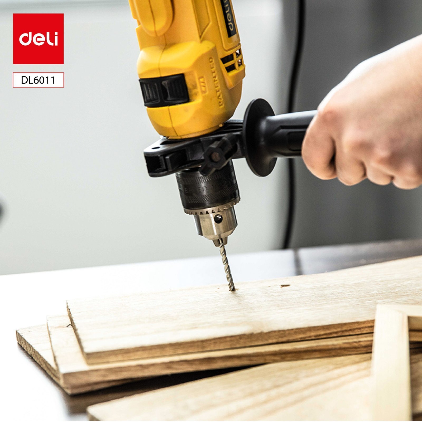 ديلي طقم مثقاب كهربائي - طقم مثقاب صدمات DL6011 -^ 13