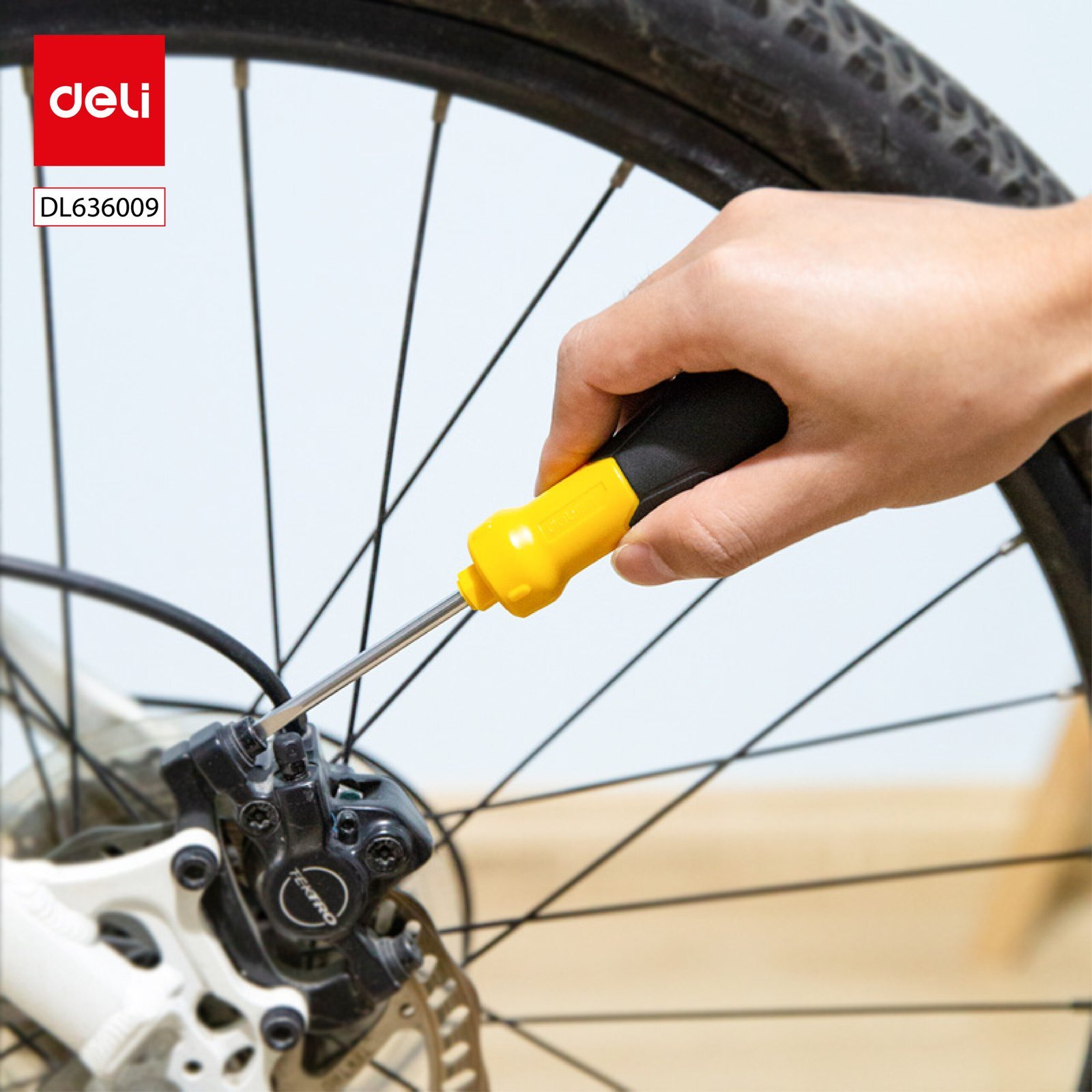 ديلي مجموعة مفكات براغي - 9 قطع / مجموعة -DL636009