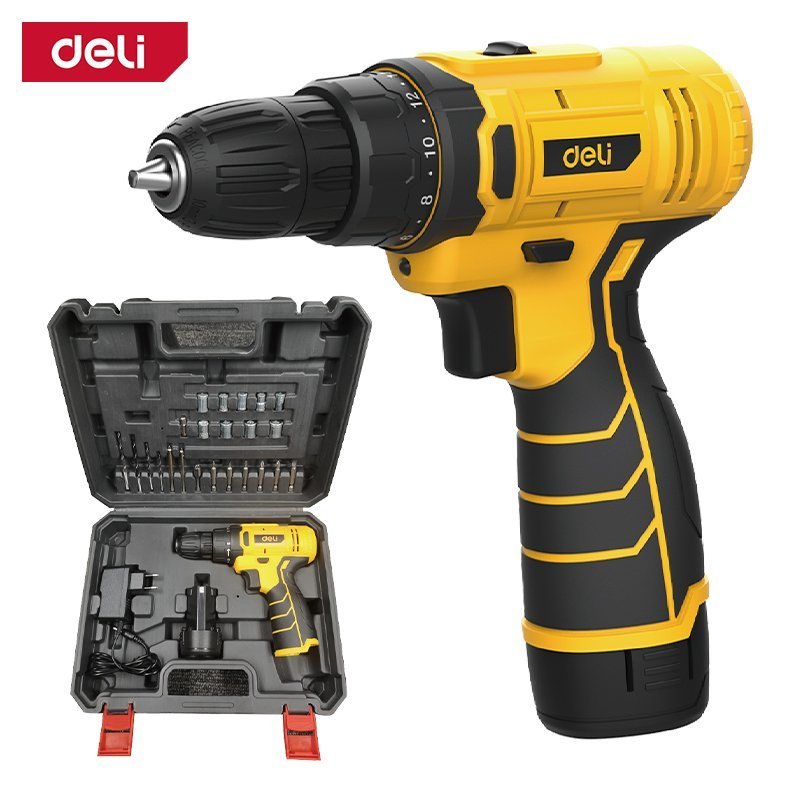 ديلي طقم مثقاب لاسلكي - 12 فولت 30 نیوتن متر 6A2-DZ12-DL - 2.0