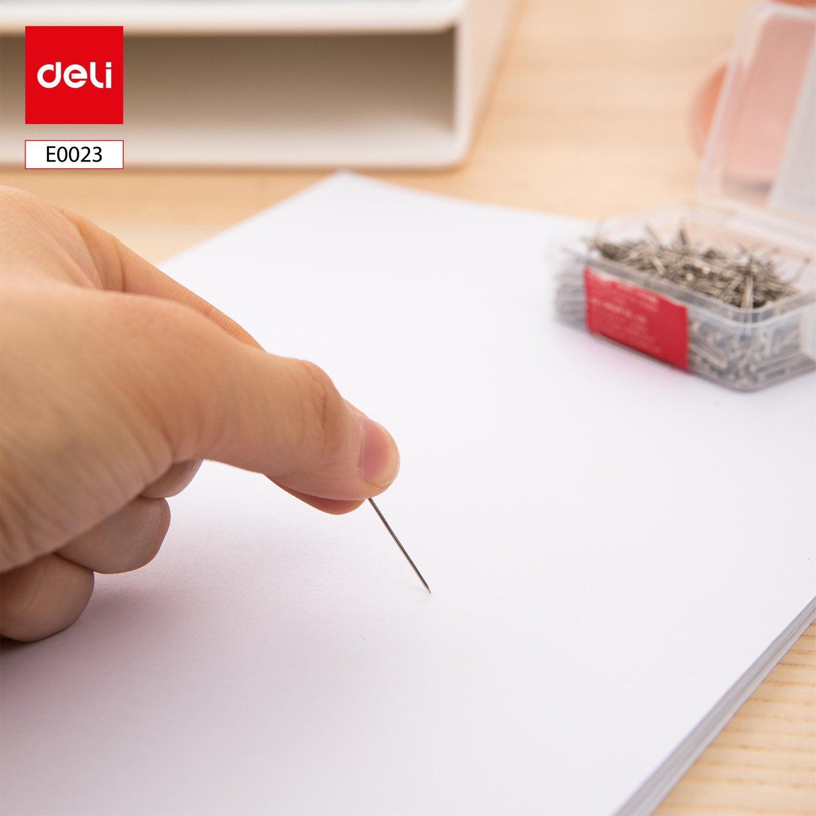 ديلي دبابيس مكتب - نمرة 2 - 24 مم ، 1 إنش - فضي E0023