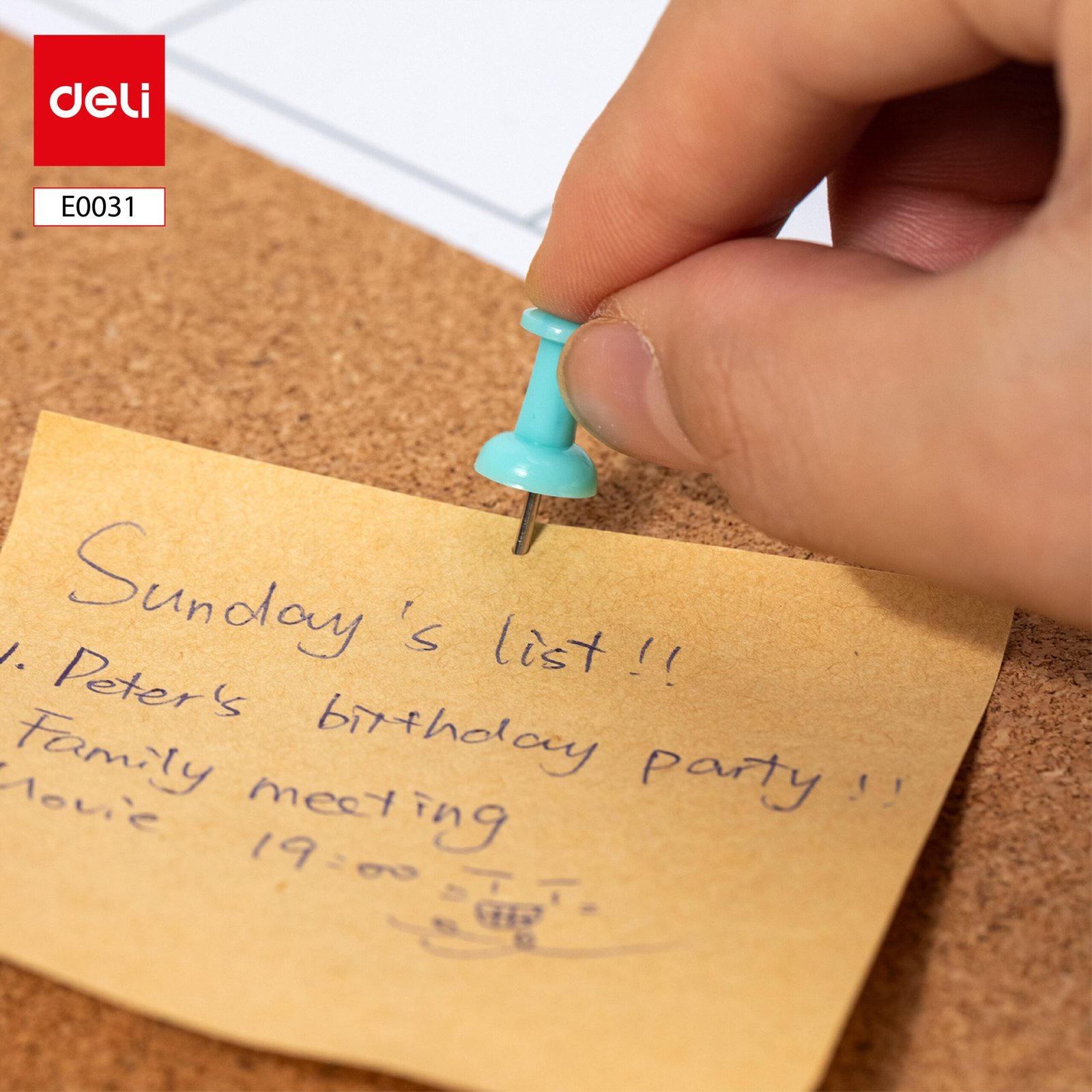 ديلي دبوس تثبيت بمقبض - 23 مم - ألوان مختلفة -E0031