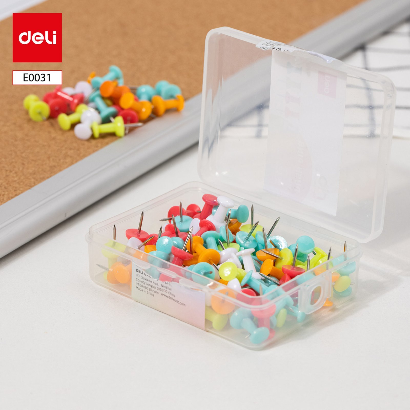 ديلي دبوس تثبيت بمقبض - 23 مم - ألوان مختلفة -E0031