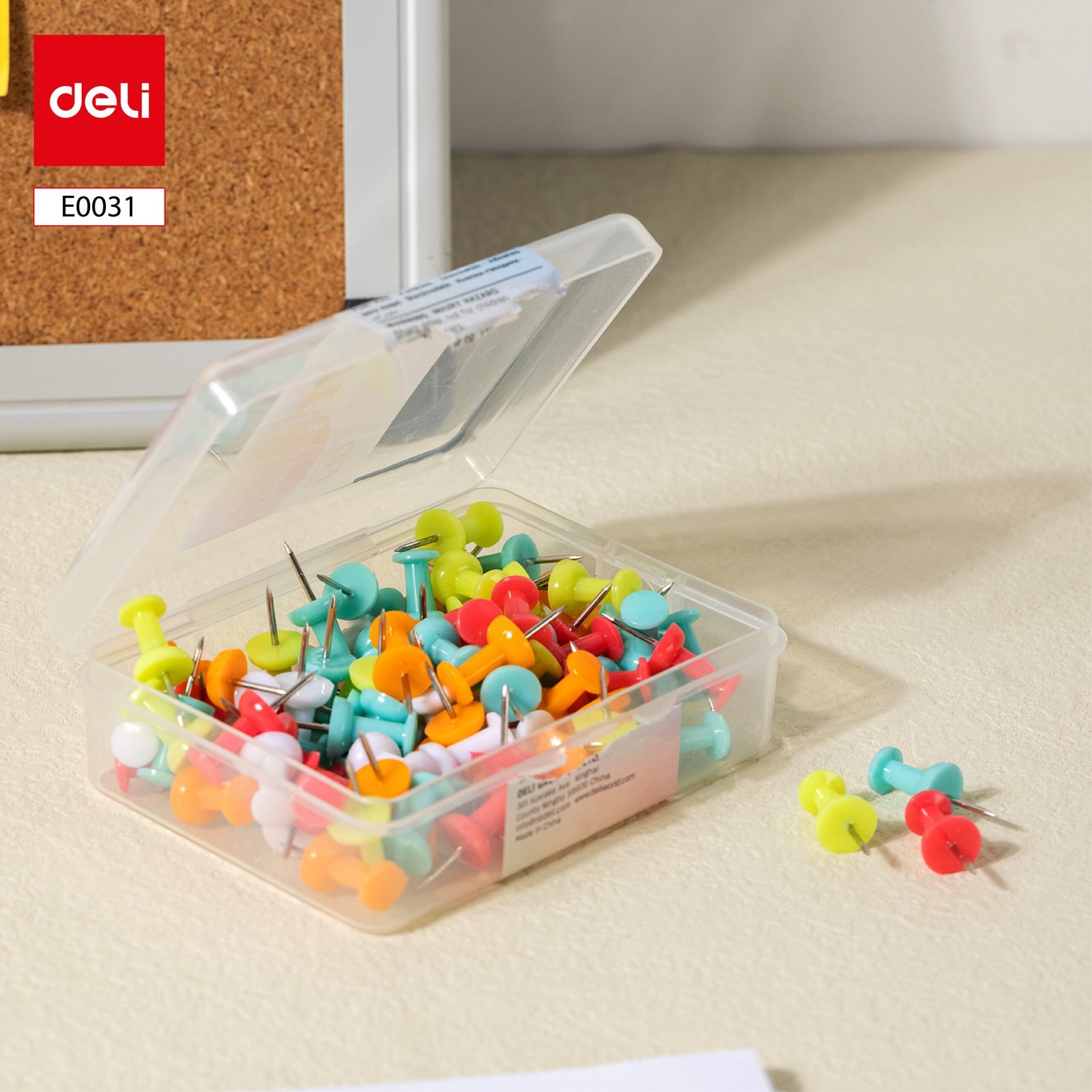 ديلي دبوس تثبيت بمقبض - 23 مم - ألوان مختلفة -E0031