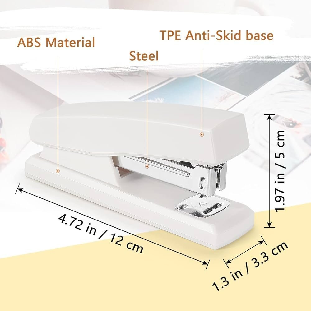 ديلي خرازة مكتبية - 25 صفحة -- 6/24 & 6/26 -أبيض - أسود - أزرق) - E0425