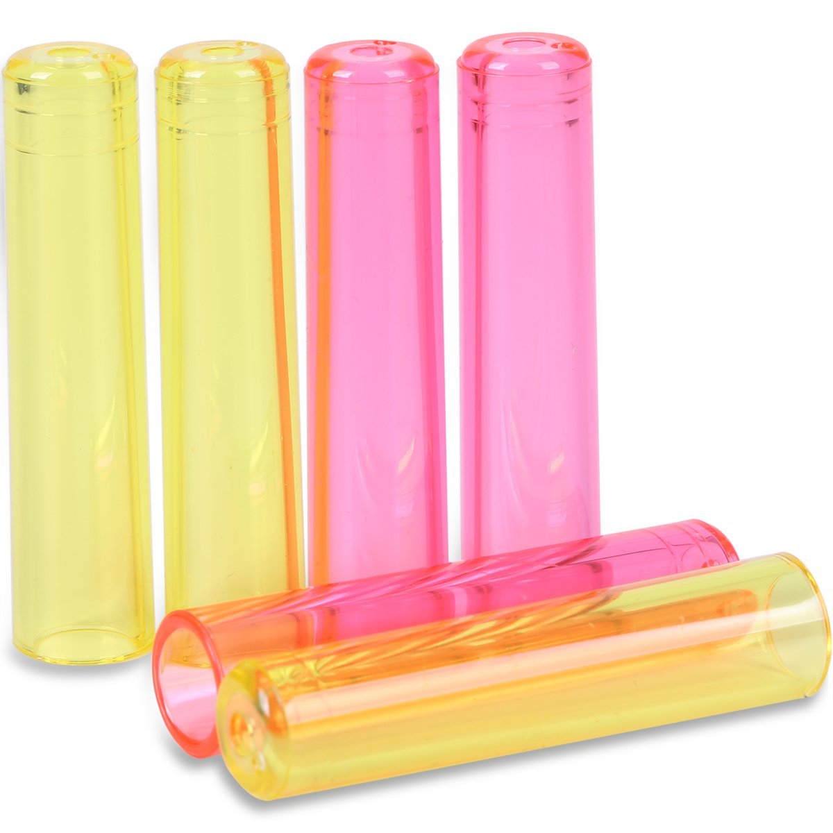 ديلي غطاء قلم رصاص - 45*13مم - 6 قطع - ألوان مختلفة - E0508