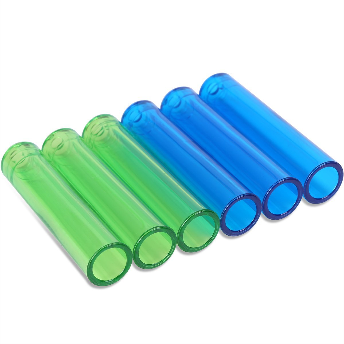 ديلي غطاء قلم رصاص - 45*13مم - 6 قطع - ألوان مختلفة - E0508