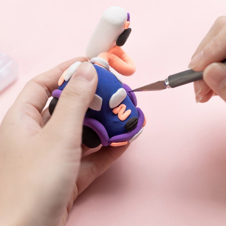 ديلي مشرط قلم - الطول : 148 مم ، 10 شفرات -فضي ، رمادي - 2102