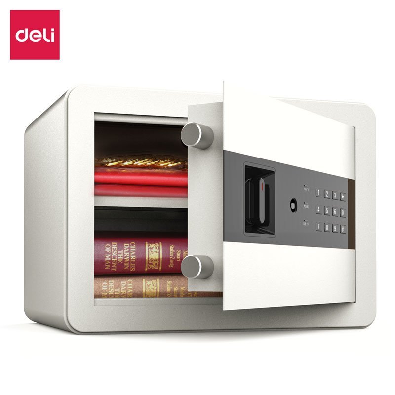 ديلي خزنة معدنية - قفل مفتاح + قفل أرقام ديجيتال -27209 - 250-