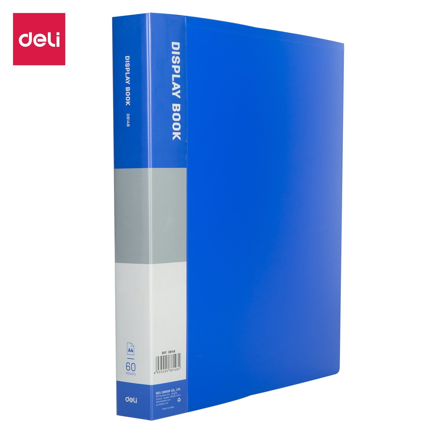 ديلي مصنف كتاب صناعي 60- صفحة -قياس 4A- اسود - وازرق E38148