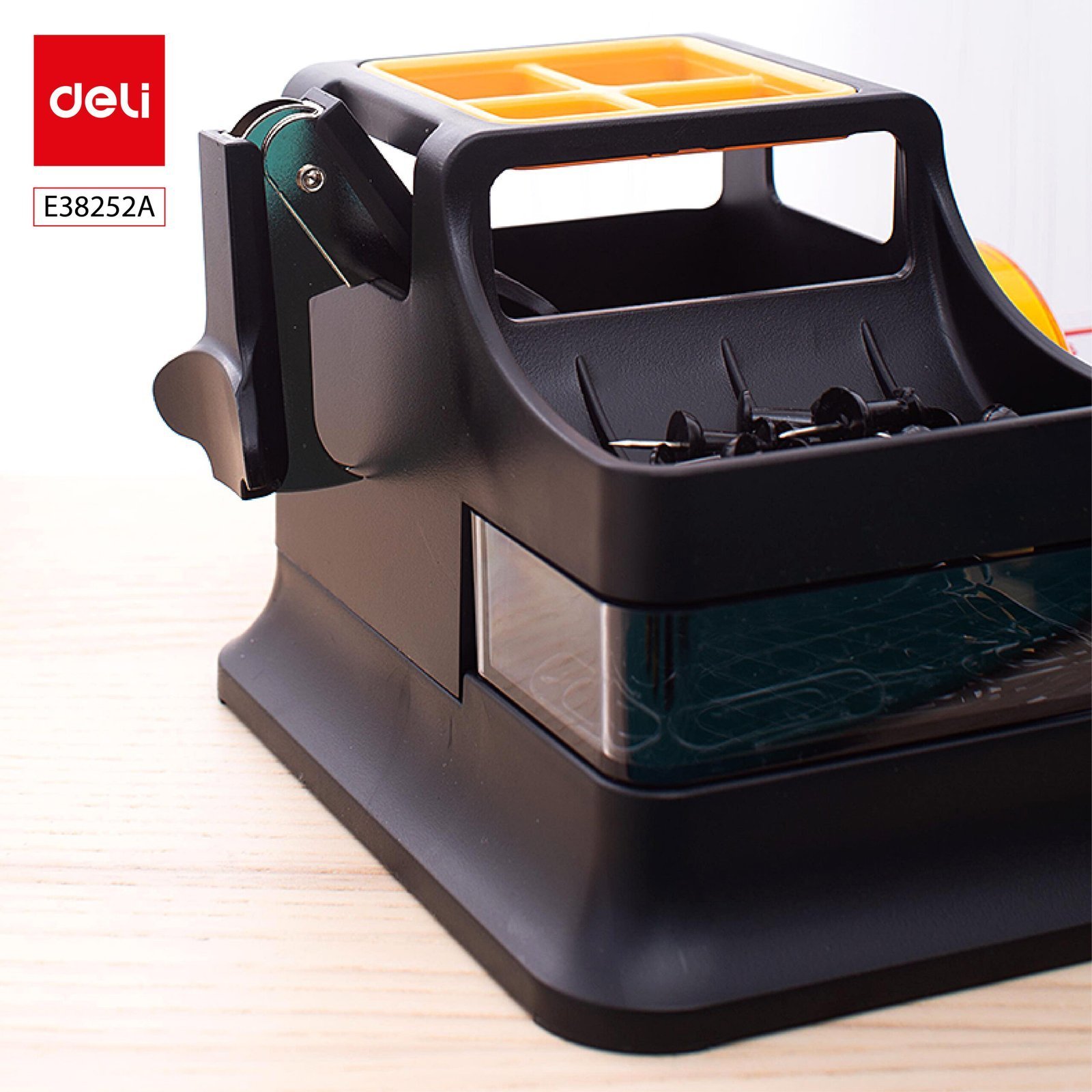 ديلي مجموعة قرطاسية عدة مكتب - 260×103 × 150-E38252A - أسود