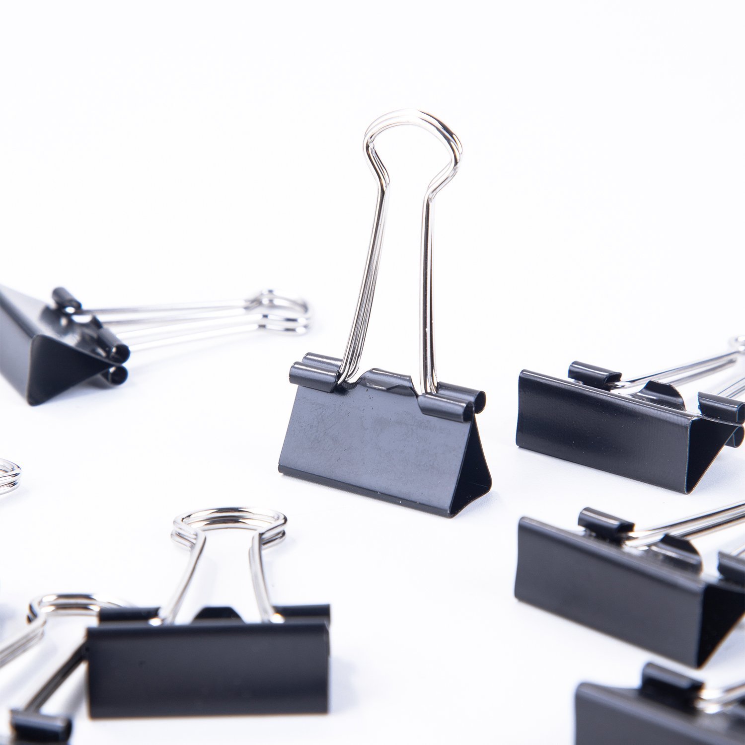 ديلي ملقط ورق 25مم اسود E38564