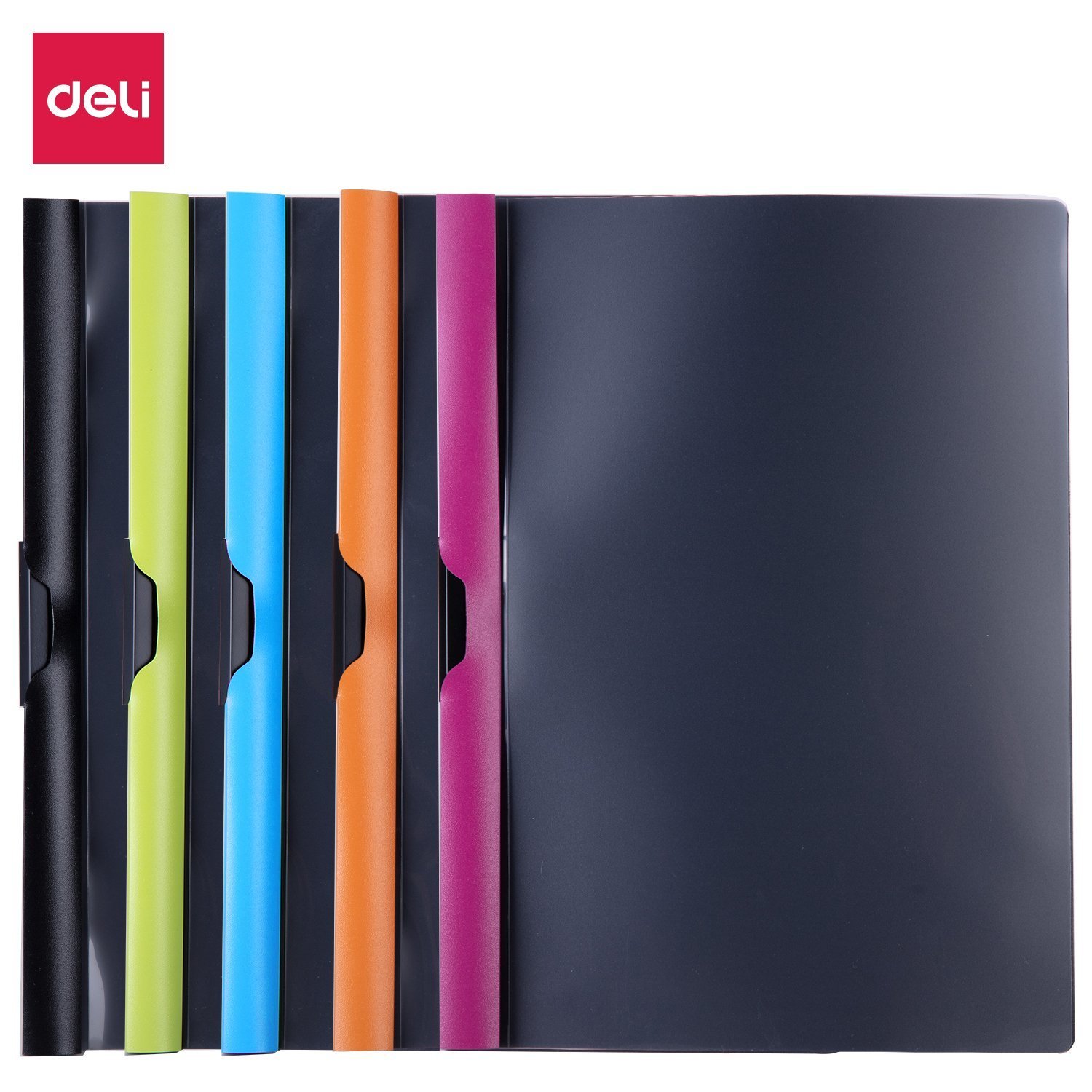 E38964 (6) ديلي مصنف تقارير - قياس - A4 أسود ( / أزرق / فوشي / أخضر / برتقالي أسود) - E38964