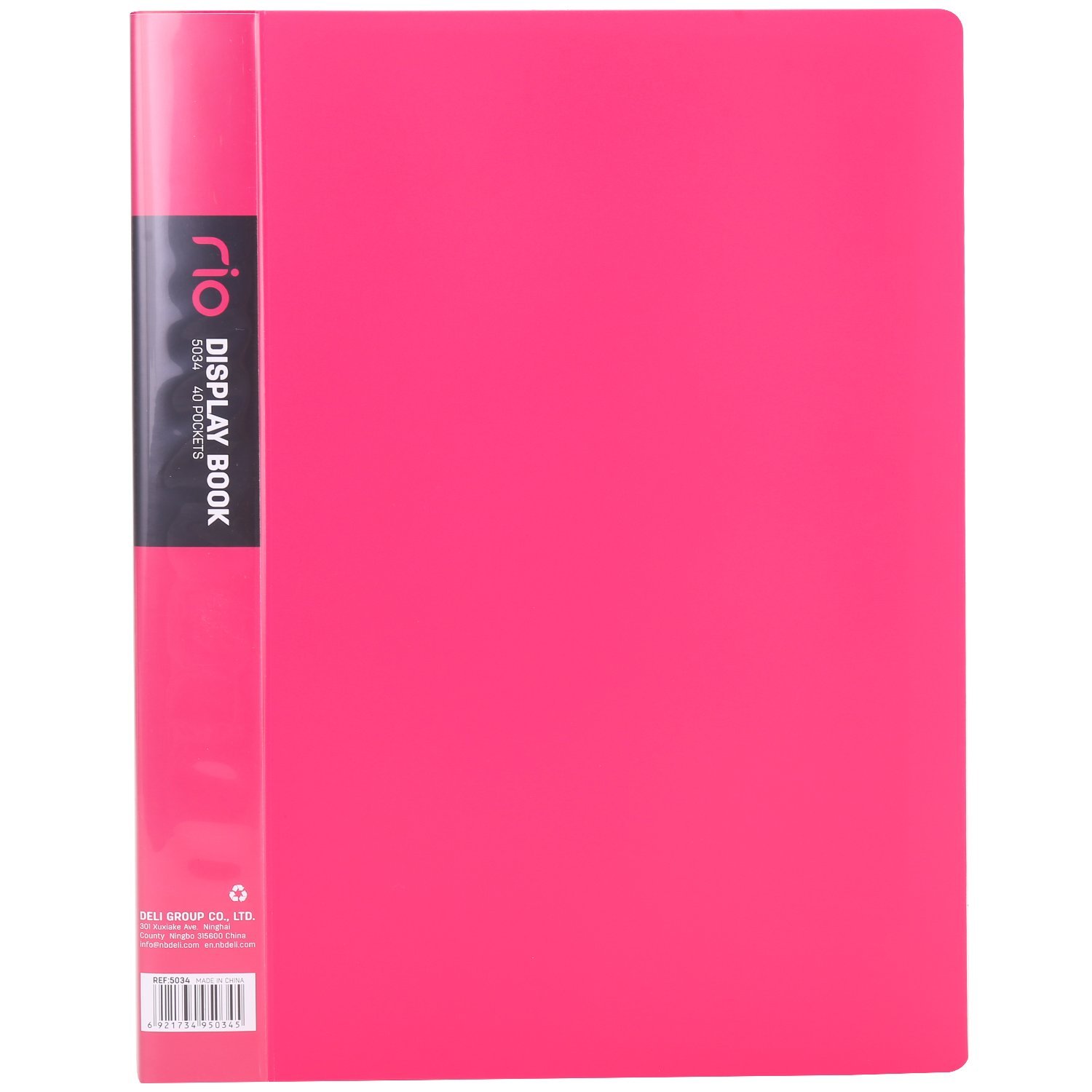 ديلي مصنف كتاب - 40 صفحة - قياس - A4 ألوان نيون أزرق / أحمر / أخضر / أصفر برتقالي) - E5034