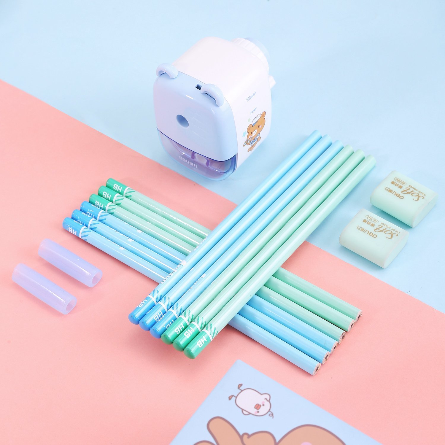 مجموعة قرطاسية مدرسية