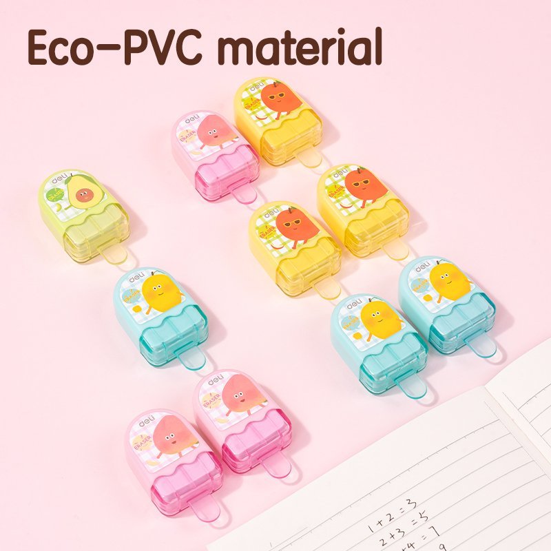 ديلي ممحاة - قياس 60*30*15 مم - ألوان مختلفة - E71122