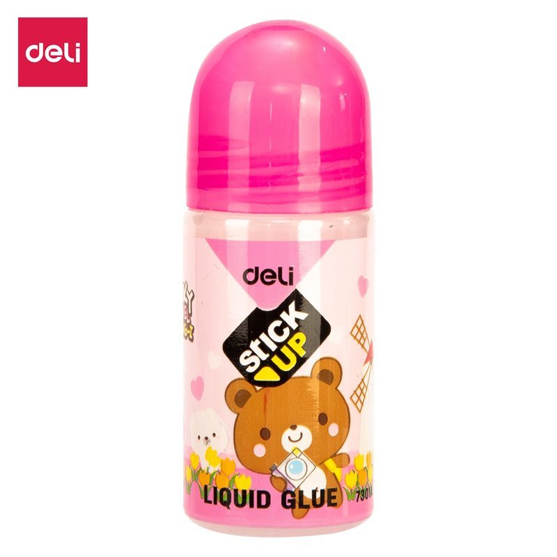 ديلي صمغ سائل - 35 مل - رسومات أطفال - 3 الوان مختلفة - E7301A