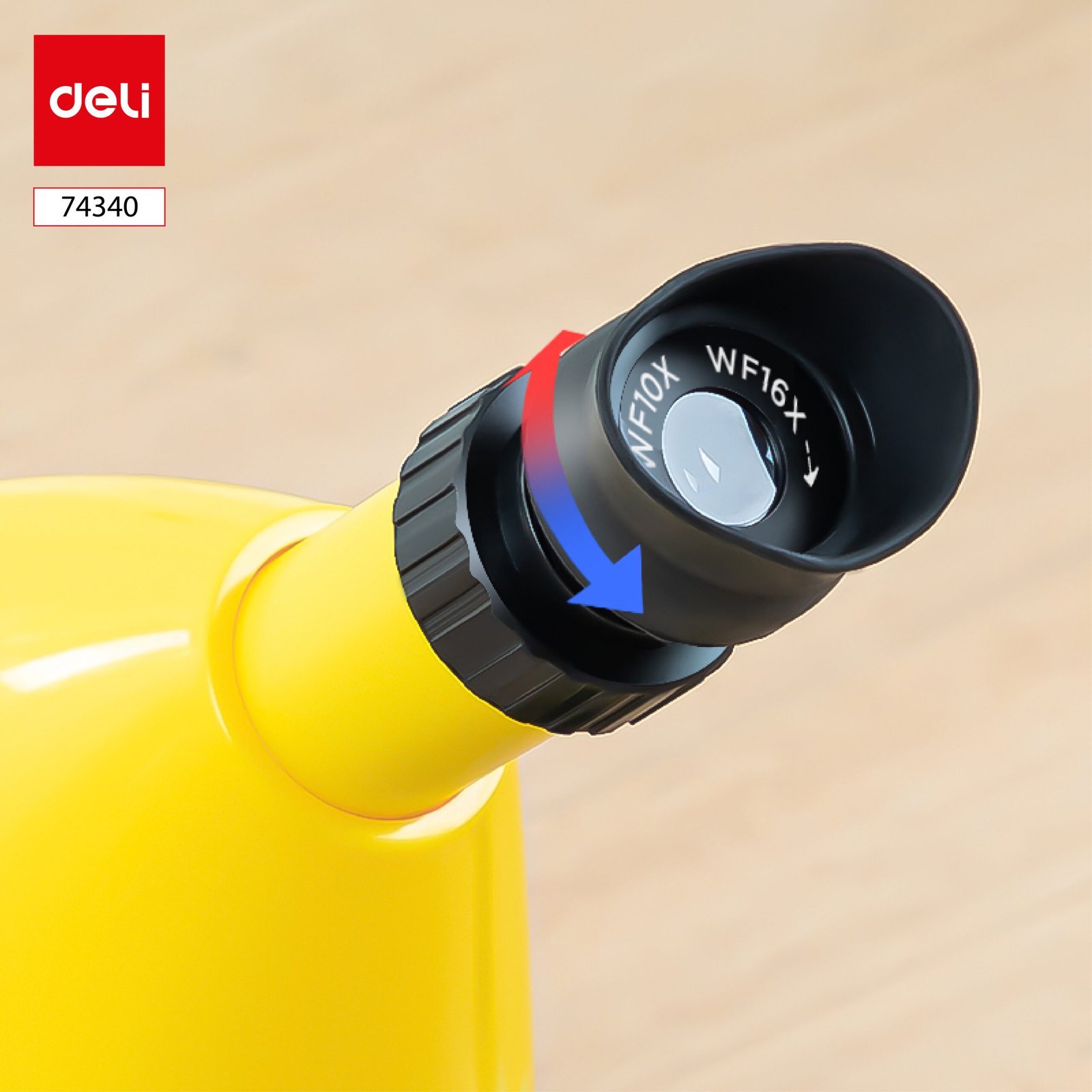 ديلي مجهر علمي - للأطفال - أصفر - 74340