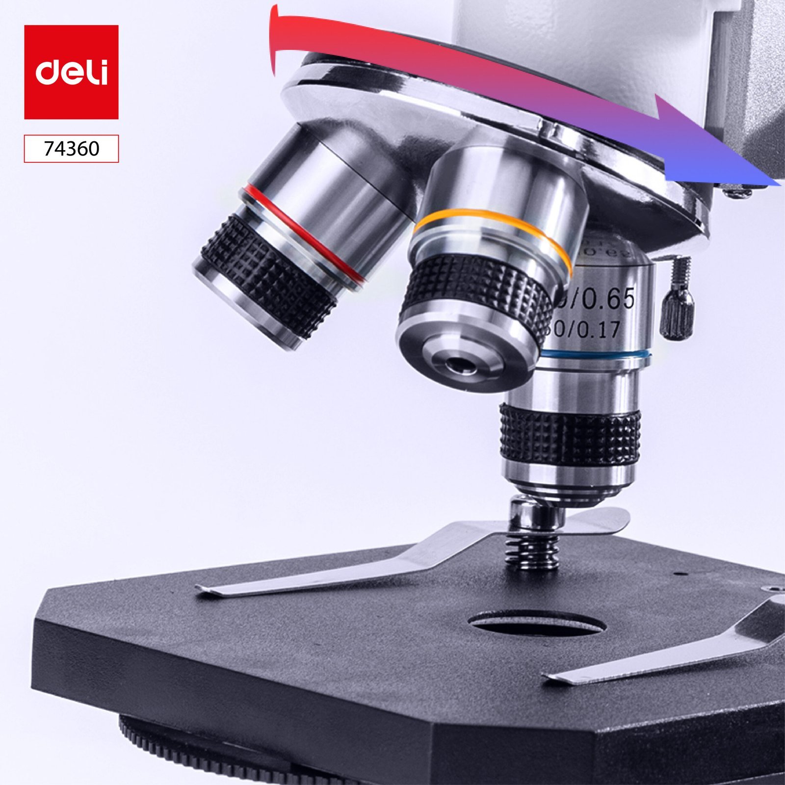 ديلي مجهر علمي - للأطفال - فضي - 74360