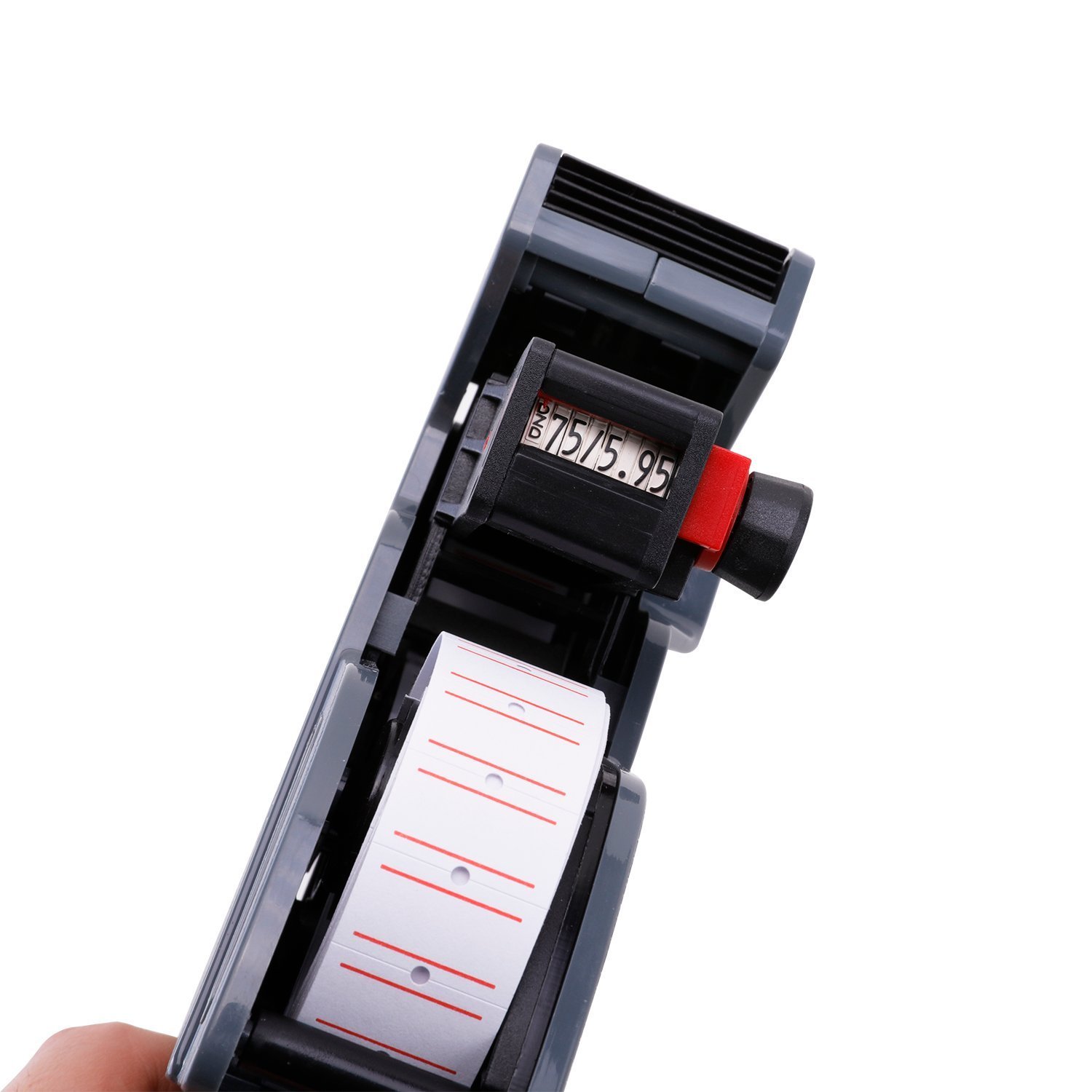 ديلي مسدس تسعير - 8 خانات - رمادي - E7504