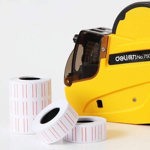 ديلي مسدس تسعير - 10 خانات - أصفر - 7505