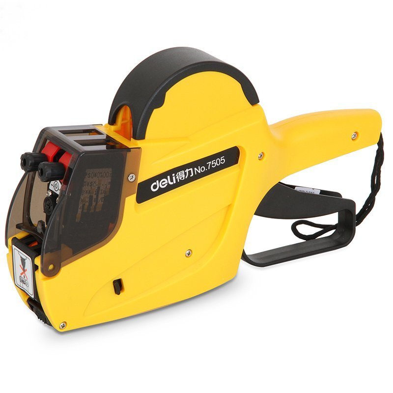 ديلي مسدس تسعير - 10 خانات - أصفر - 7505