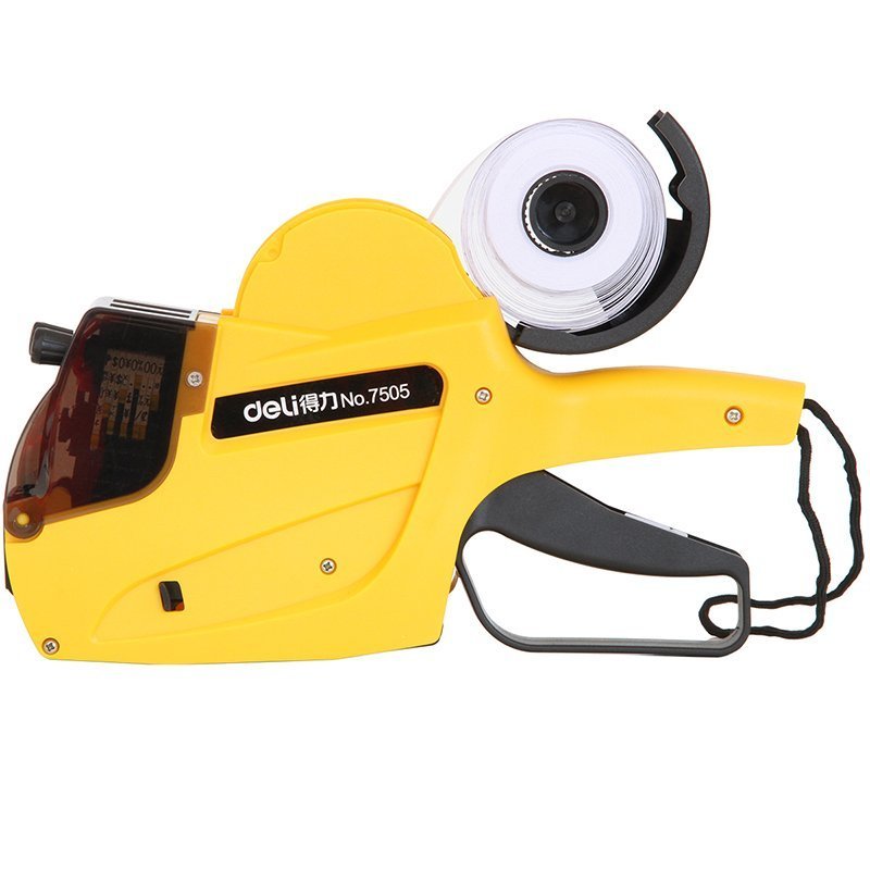 ديلي مسدس تسعير - 10 خانات - أصفر - 7505