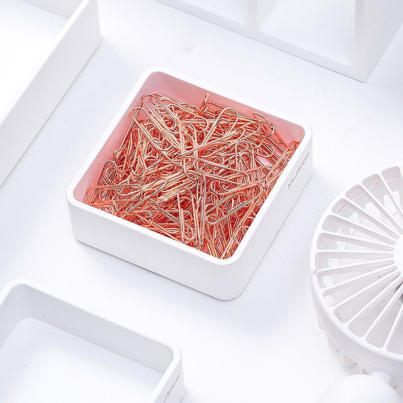 ديلي مجموعة مشابك دبابيس مكتب - 100*100*27 مم - ذهبي - 78553