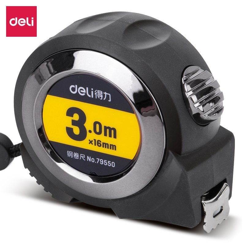 E79550 (5) ديلي شريط قياس - 3 متر - رمادي - 79550