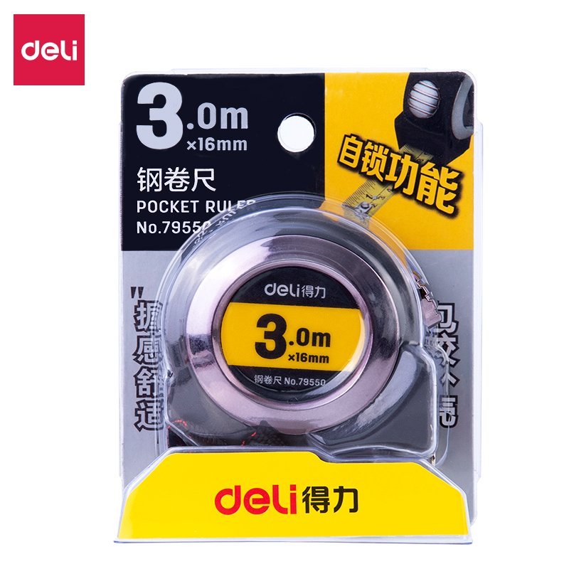 ديلي شريط قياس - 3 متر - رمادي - 79550