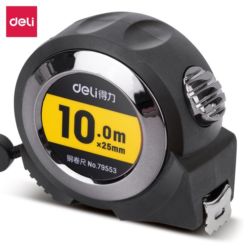 E79553 (5) ديلي شريط قياس - 10 أمتار - رمادي - 79553
