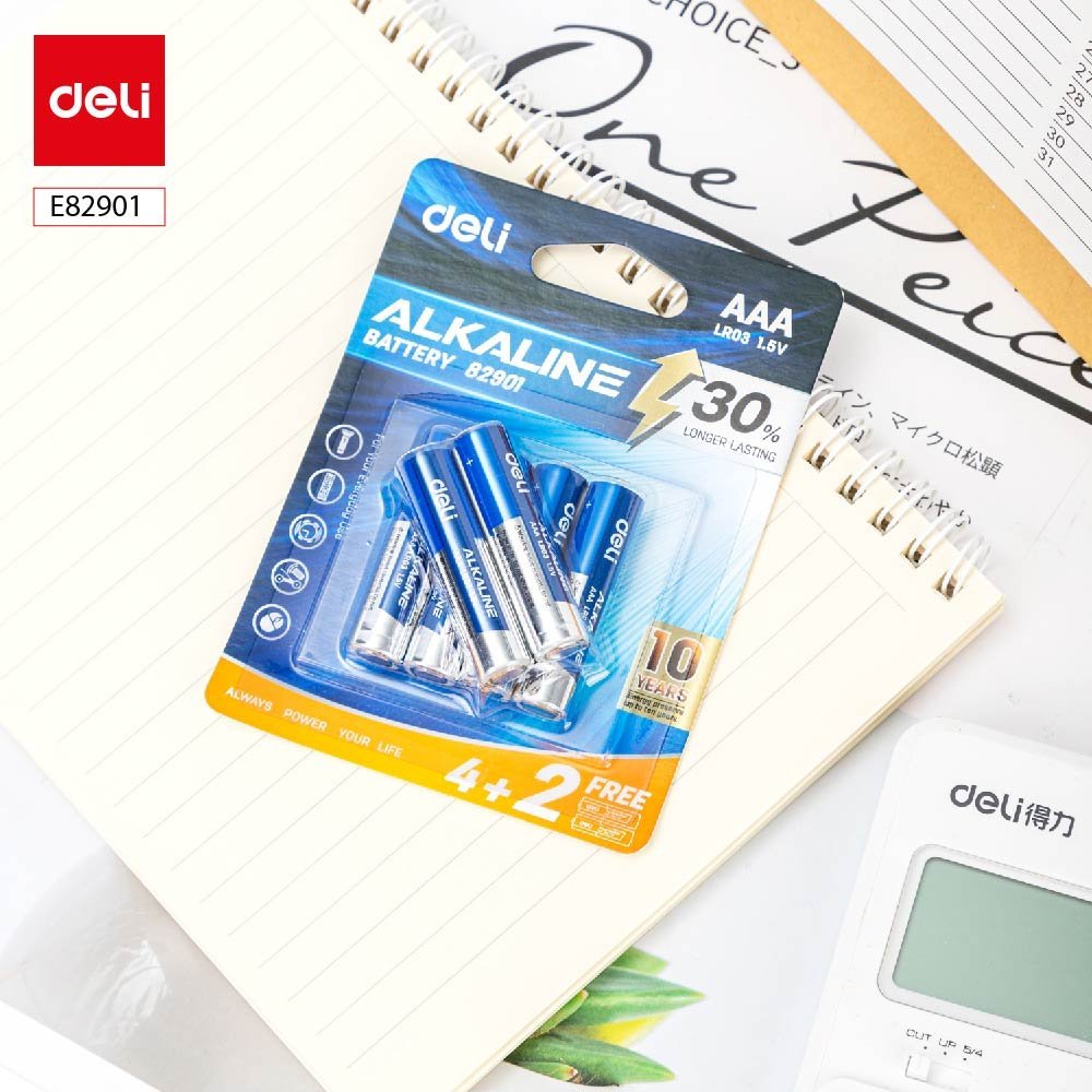 ديلي بطارية AAA ألكالاين - 4+2 قطعة - E82901
