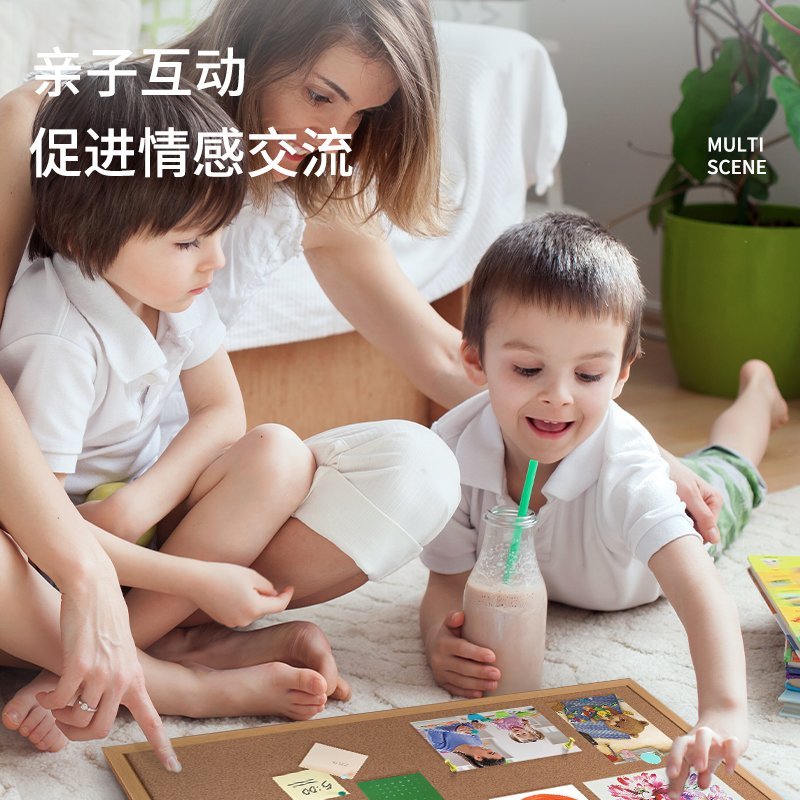 E8762 (6) ديلي لوح تعليق - 40*60 سم - لون خشبي - 8762